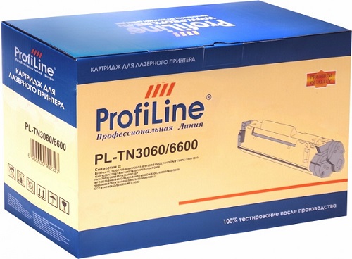 

Картридж ProfiLine PL_TN-3060 для Brother DCP-8040/DCP-8045/HL-5130/HL-5150/HL-5170/MFC-8220/MFC-8440/MFC-8840 6700 копий, PL_TN-3060