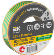 фото Изолента IEK EX-IZ10-C15-15-10-K52
