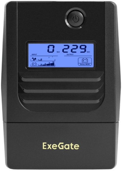фото Источник бесперебойного питания  Exegate Smart LB-650.LCD.AVR.2SH.USB в Санкт-Петербургe