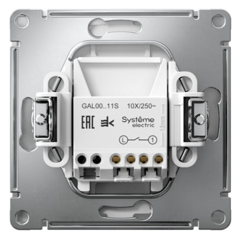 фото Выключатель одноклавишный  Systeme Electric GAL000311S в Красноярске