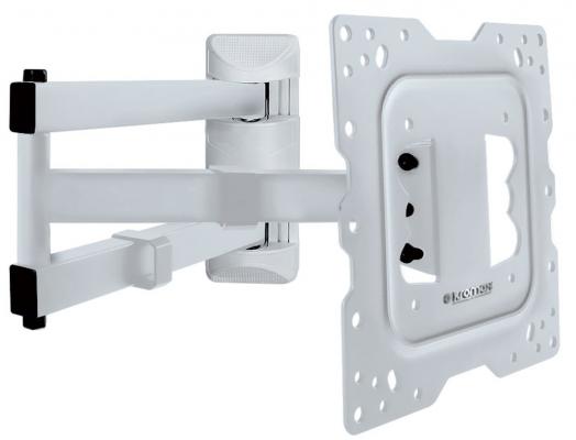 

Кронштейн настенный Kromax DIX-18 Kromax_20225 22-55", макс. 40кг, поворот и наклон, VESA 400х400, белый, DIX-18