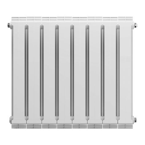 фото Радиатор отопления биметаллический Royal Thermo PianoForte 500 x8 Bianco Traffico в Уфе
