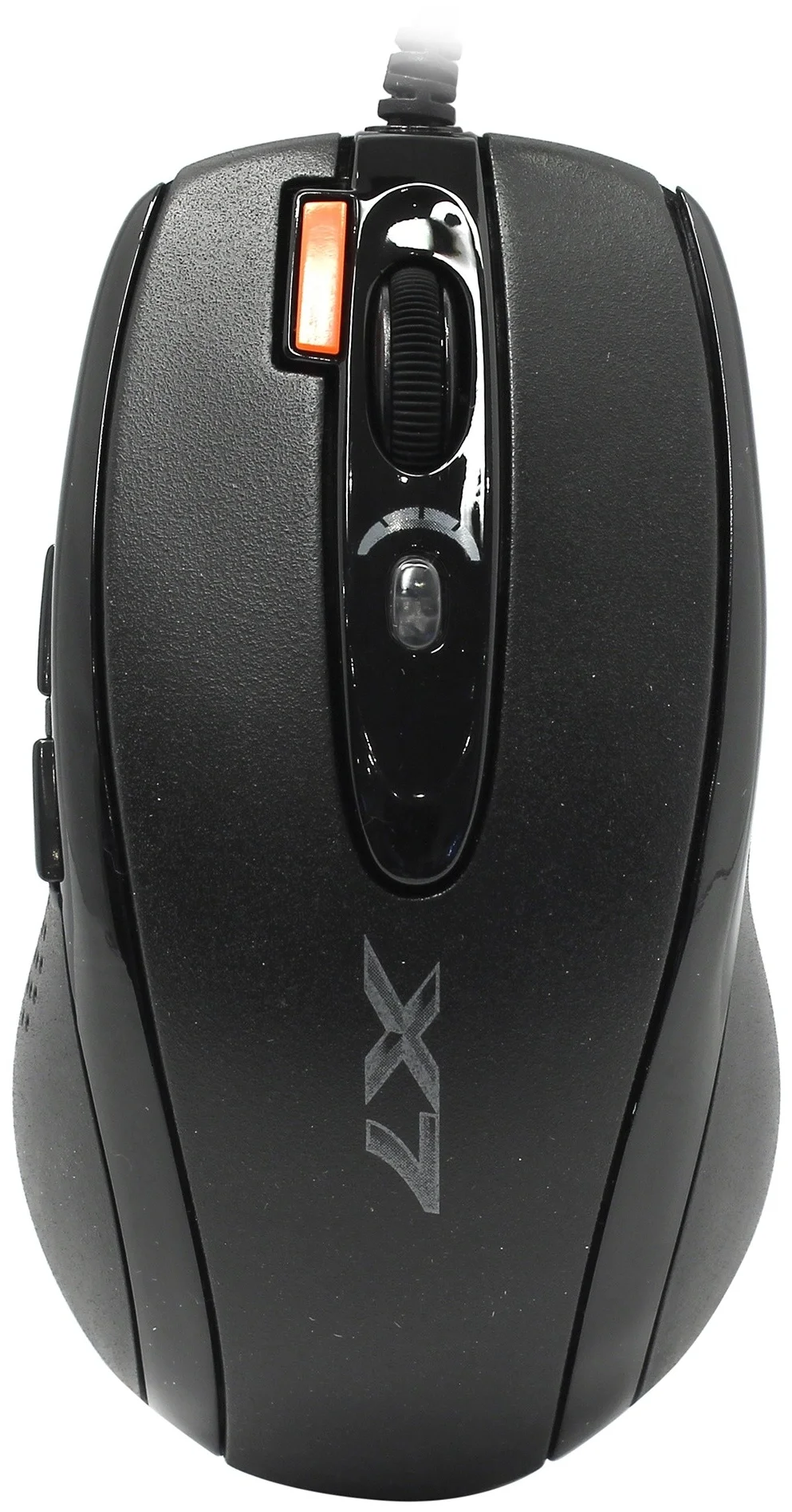 

Мышь A4Tech X-7120 X-710BK+X7-200MP черный оптическая (2000dpi) USB2.0 (7but) 490156, X-7120