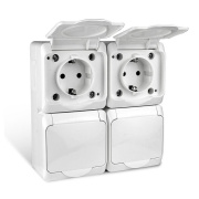 фото Розетка TOKOV ELECTRIC TKE-NX-R4Z-C01-IP54