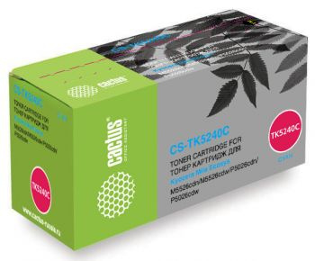 Изображение товара Тонер-картридж Cactus CS-TK5240C для Kyocera лазерных мфу и принтеров