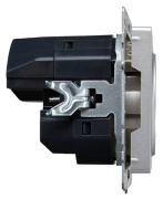 фото Розетка с заземлением IEK BR-R14-16-U22-018-K47