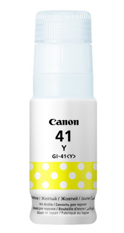 

Картридж Canon GI-41 Y 4545C001 желтый, 70 мл, GI-41 Y