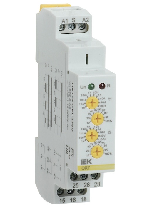 

Реле циклическое IEK ORT-S2-AC230V ORT 2 контакт 230В AC, ORT-S2-AC230V