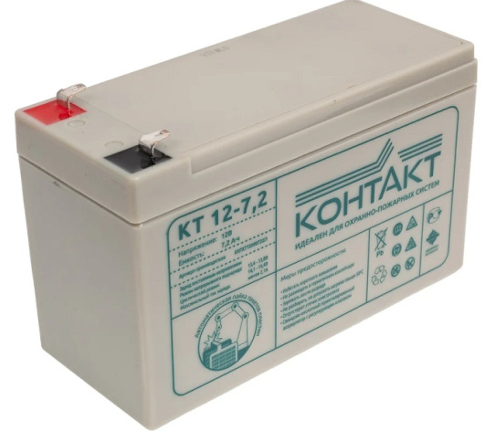 фото Батарея аккумуляторная  КОНТАКТ КТ 12-7,2