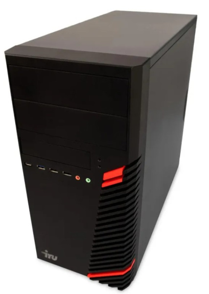 фото Компьютер iRu Planio 310H6SM MT (Intel Core i3 12100F (4/8; 3,3ГГц; 12Мб), 3.3ГГц, 8ГБ DDR4, SSD 256 Гб, Не установлена) [2162845]