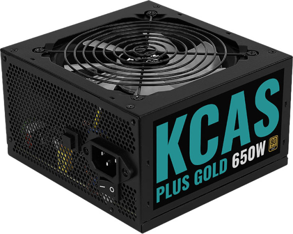 фото Блок питания ATX AeroCool KCAS PLUS GOLD 650W