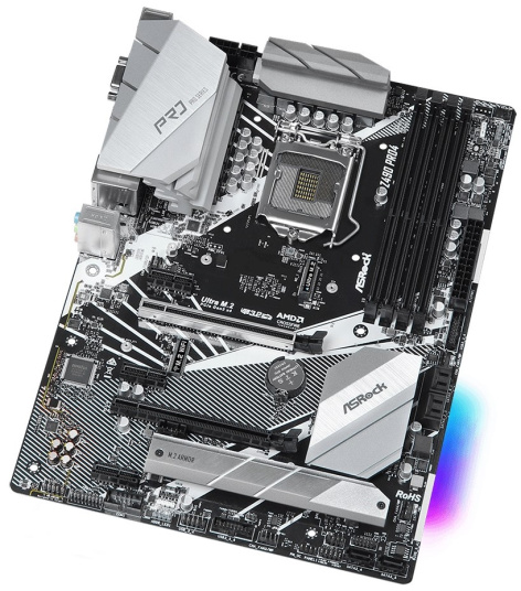 фото Материнская плата ATX ASRock Z490 PRO4