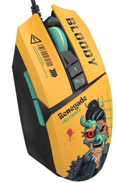 фото Мышь  A4Tech Bloody W63 Max Renegade в Красноярске