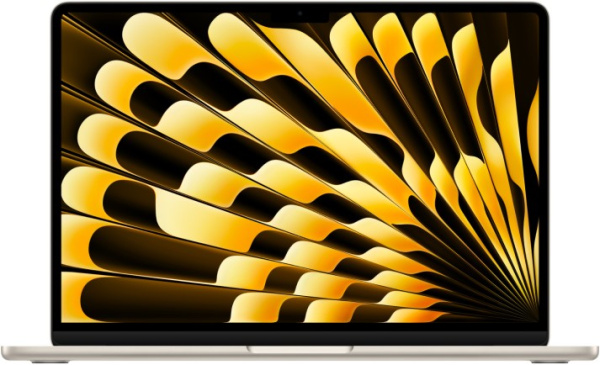 фото Ноутбук  Apple MacBook Air 13 (2024) в Омске 13 ", M, 16 Гб RAM, 512 Гб SSD, M3 10-core GPU, Сияющая звезда