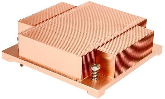 

Радиатор Procase CP1366 Медный пассивный 1U под Socket1366, CP1366