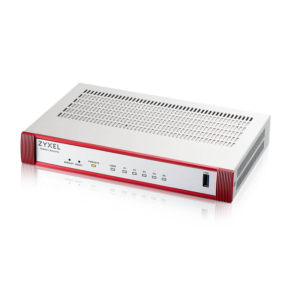 

Межсетевой экран ZYXEL USG FLEX 50H 5xRJ-45: 1G (LAN/WAN), 1xUSB3.0, USG FLEX 50H
