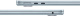 фото Ноутбук  Apple Macbook Air 13 (2025) в Уфе 13.6 ", M, 16 Гб RAM, 256 Гб SSD, M4 8-Core GPU, Голубой