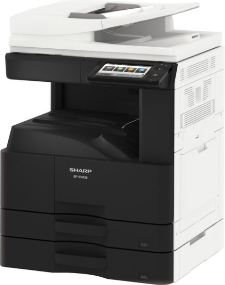 

МФУ монохромное Sharp BP30M31EU А3, 31/17 ppm, 13000 отп/мес (макс 75000 отп/мес), PCL,дуплекс, лотки 2*500,реверс.автоподат. на 100лист, 4Gb, без тон, BP30M31EU