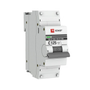 фото Автоматический выключатель  EKF mcb47100-1-125C-pro