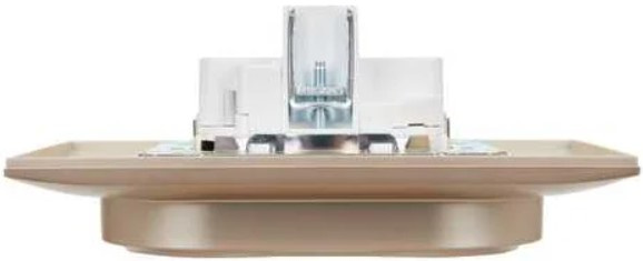фото Розетка двухместная с заземлением в сборе IEK SK-R24-16-K98-F в Казани