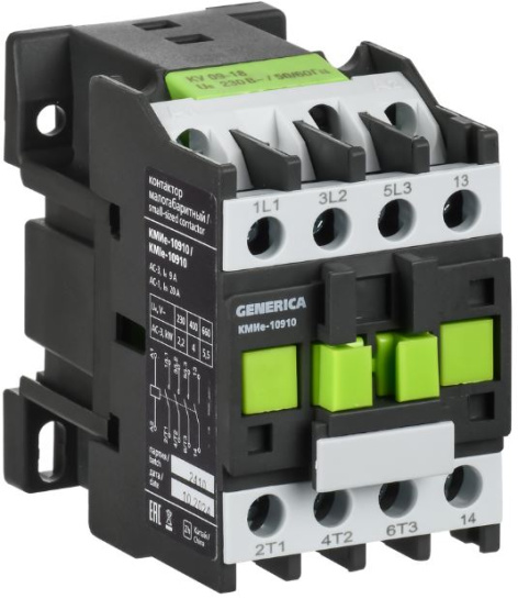 Изображение товара Контактор IEK KKME11-009-036-10 для электродвигателей и автоматизации
