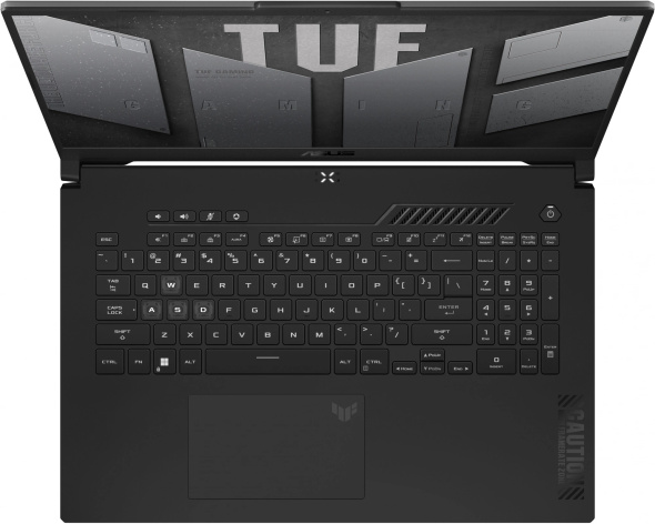 фото Ноутбук  ASUS TUF Gaming A17 FA707NVR-HX010 в Смоленске 17.3 ", Ryzen 7, 16 Гб RAM, 512 Гб SSD, GeForce RTX 4060, Серый