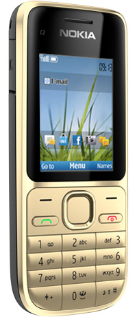 фото   Nokia C2-01 Warm Silver