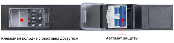 фото Блок розеток  Cabeus PDU-32-24S-B-T в Перми
