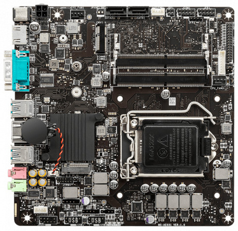 фото Материнская плата mini-ITX MSI H510TI-S09 в Челябинске