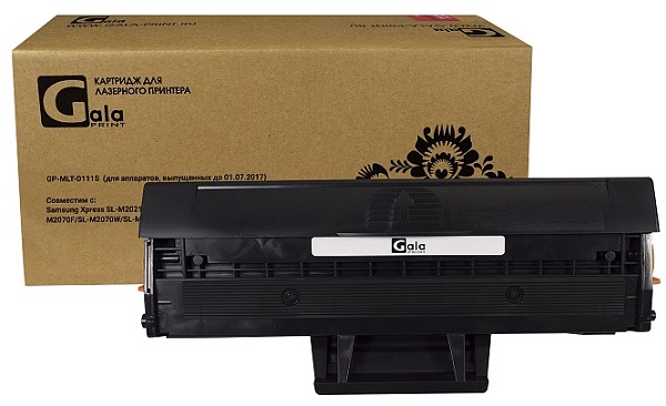 

Картридж GalaPrint GP_MLT-D111S_New chip для принтеров Samsung Xpress SL-M2021/SL-M2020W/SL-M2072 (для аппаратов, выпущенных после 01.07.2017) 1000 ко, GP_MLT-D111S_New chip