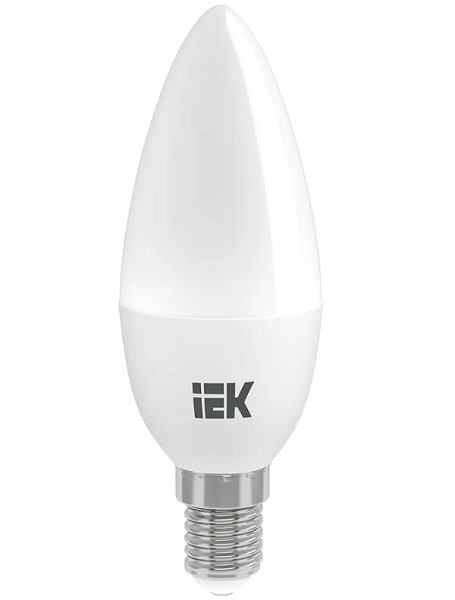 

Лампа светодиодная IEK LLE-C35-9-230-30-E14 ECO C35 9Вт свеча 3000К E14 230В, LLE-C35-9-230-30-E14