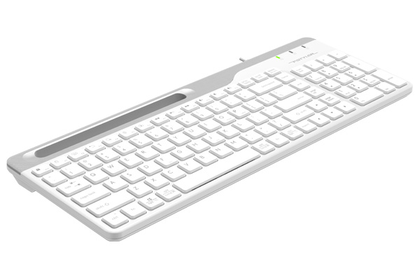 

Клавиатура A4Tech Fstyler FK25 белый/серый USB slim 1530217, Fstyler FK25