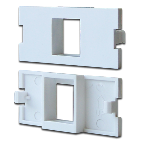 фото Вставка  Lanmaster LAN-MBP-1OK-WH в Омске