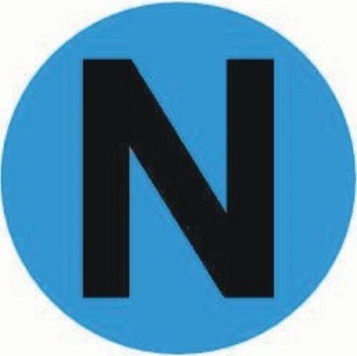 

Наклейка EKF an-2-08-1 "N" d=20 PROxima, an-2-08-1