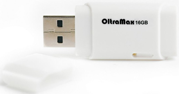 фото Накопитель USB 2.0 16GB OltraMax OM-16GB-240-White в Красноярске