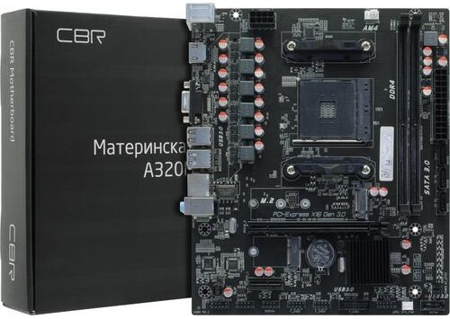 фото Материнская плата mATX CBR A320 в Уфе