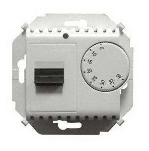 Изображение товара Терморегулятор Simon 1591775-030 для теплого пола 16А 230В белый
