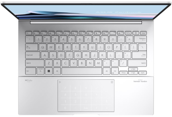 фото Ноутбук  ASUS Zenbook 14 UX3405MA в Уфе 14 ", Ultra, 16 Гб RAM, 1 Тб SSD, Arc graphics, Серебристый