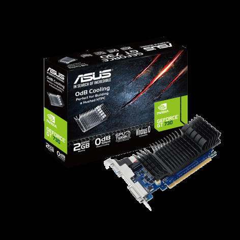 фото Видеокарта ASUS GeForce GT 730 (GT730-SL-2GD5-BRK) в Екатеринбурге