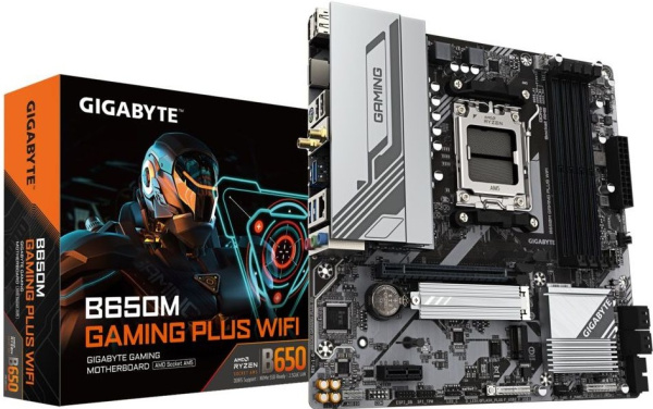 фото Материнская плата mATX GIGABYTE B650M GAMING PLUS WIFI_Gigabyte