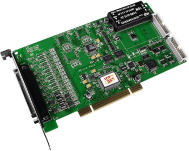 

Плата ICP DAS PISO-DA4U CR Universal PCI 4-channel isolated D/A board, CA-4002 D-Sub connector., PISO-DA4U CR