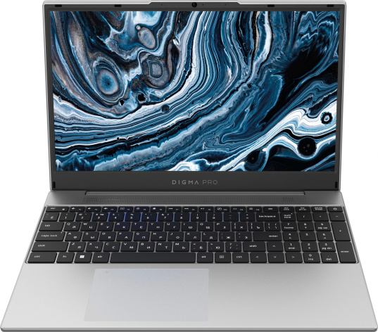фото Ноутбук  Digma Pro Breve в Уфе 15.6 ", Ryzen 7, 16 Гб RAM, 512 Гб SSD, Radeon Graphics, Серебристый