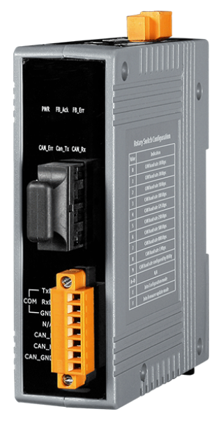 

Преобразователь ICP DAS I-2533CS CR CAN to Single Mode Fiber Bridge; 1 single mode, SC connector (RoHS), I-2533CS CR