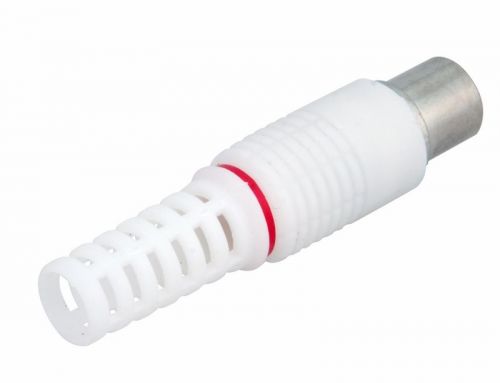 

Разъем Rexant 05-2041 штекер TV без пайки белый, 05-2041
