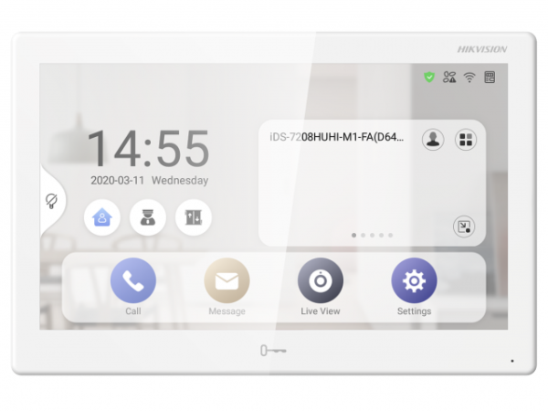 фото Видеодомофон  HIKVISION DS-KH9510-WTE1(B) в Челябинске