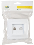 фото Розетка IEK EIV20-K01-DM