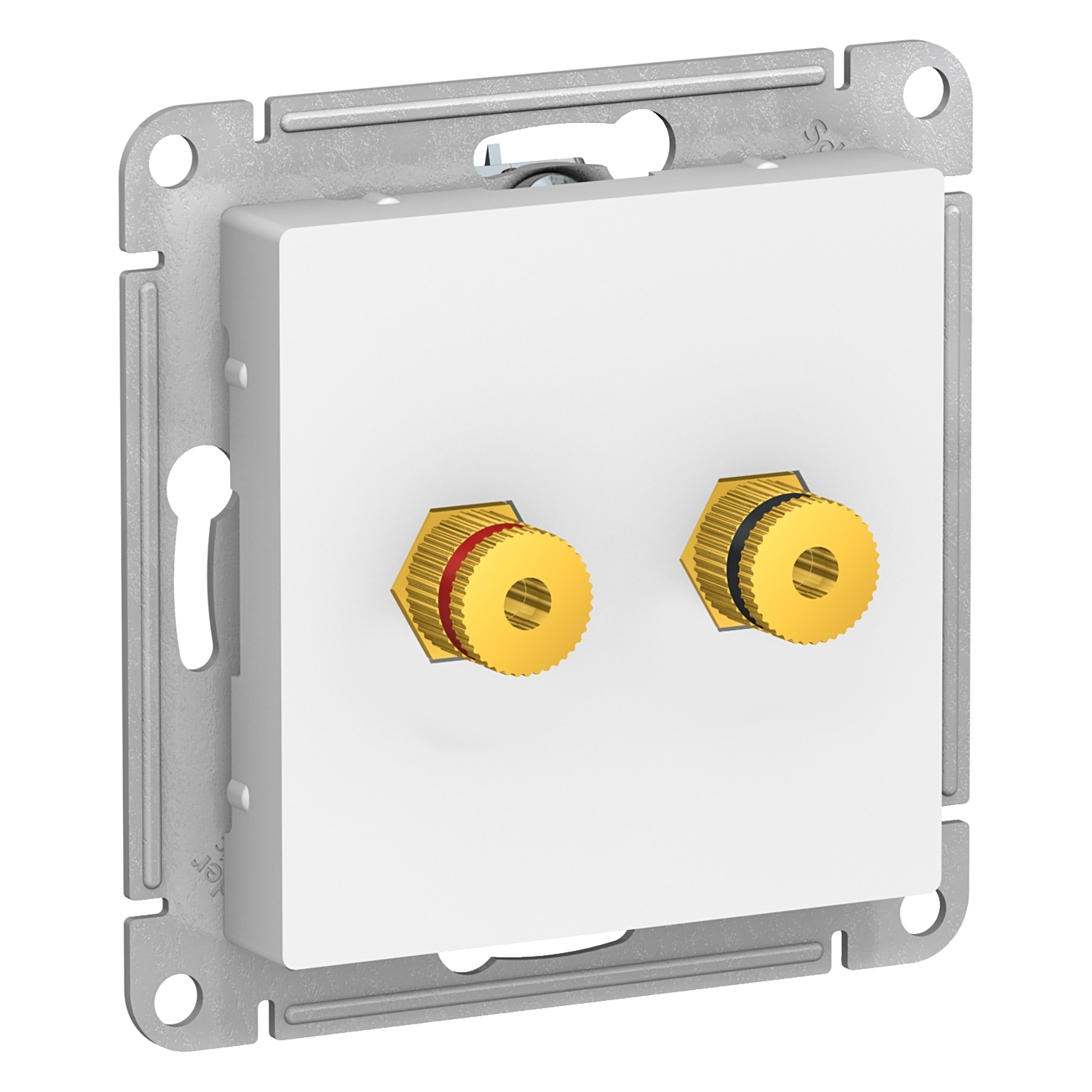 

Розетка Schneider Electric ATN000187 AtlasDesign, аудио, двухместная, белая, ATN000187