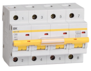 фото Автоматический выключатель  IEK MVA40-4-100-C
