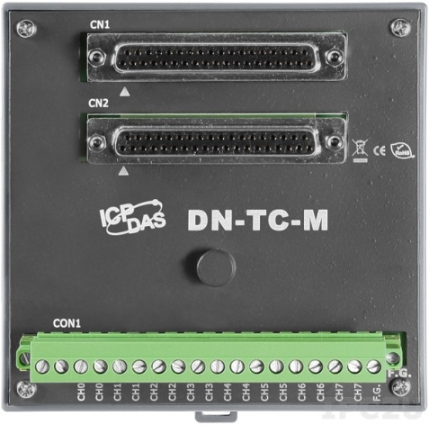 Изображение товара Терминальная плата ICP DAS DN-TC-M для термопар, 8 каналов, Modbus
