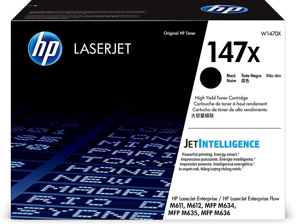 

Картридж HP 147X W1470X черный повышенной ёмкости (25200 стр), 147X